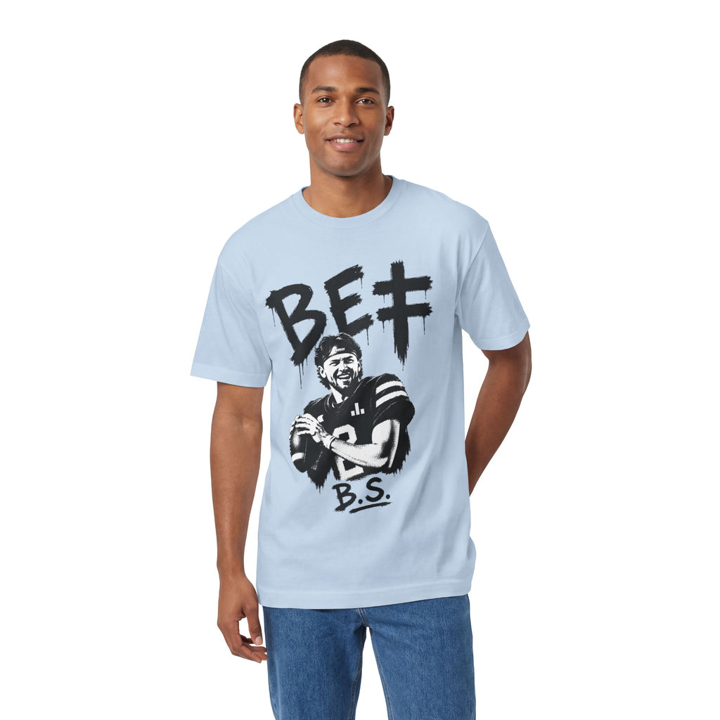 BET Gambling Quarterback Graphic Tee | Football Pop Art