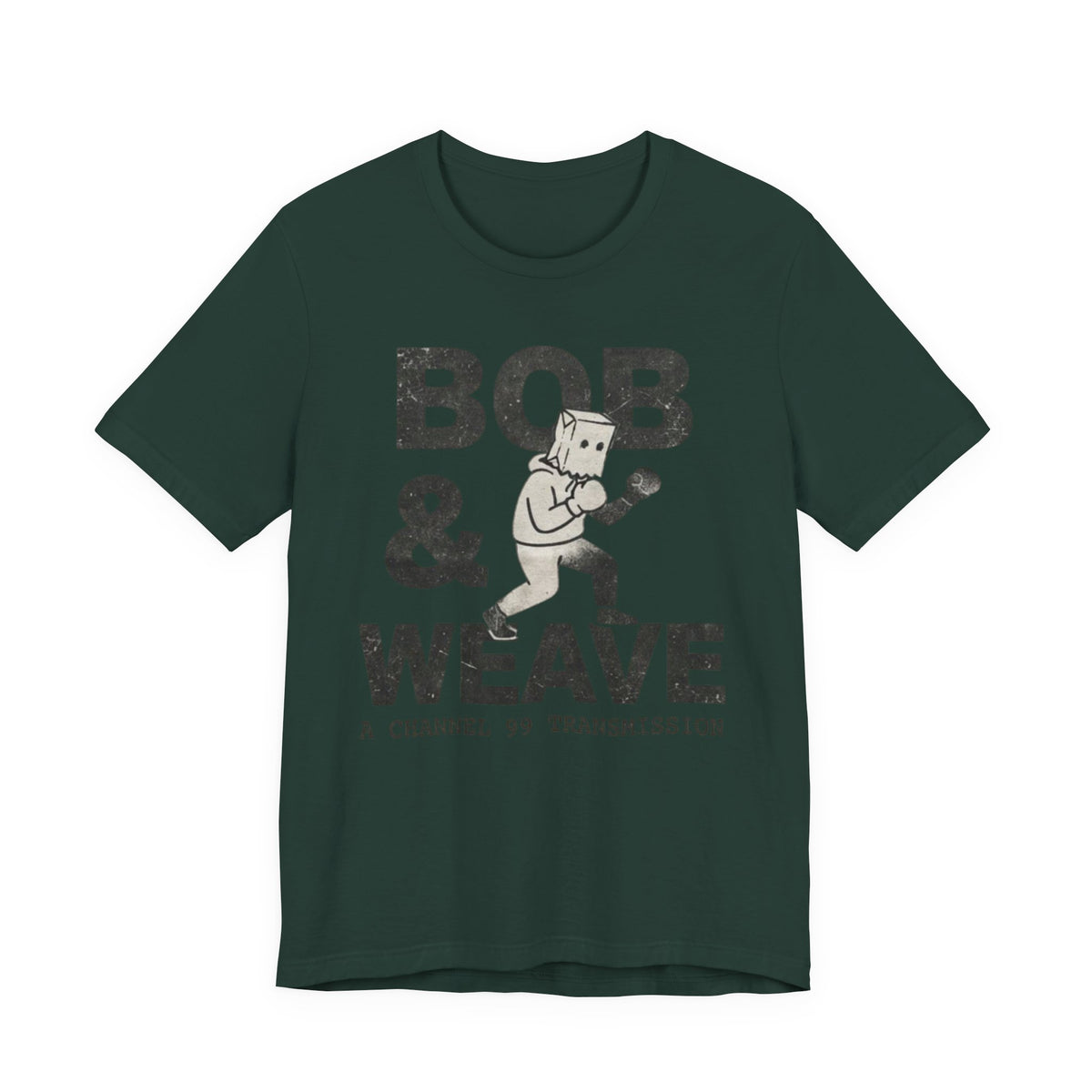 Bob & Weave T-Shirt | Boxing Jeet Kune Do T-Shirt | Bob Papadopoulos Art
