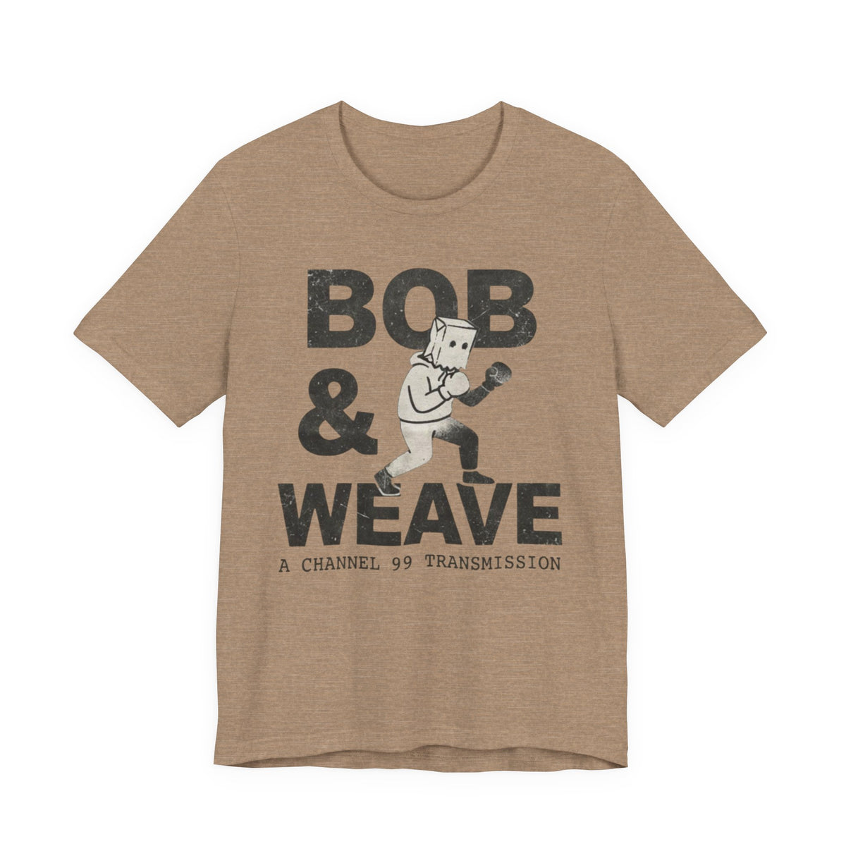 Bob & Weave T-Shirt | Boxing Jeet Kune Do T-Shirt | Bob Papadopoulos Art