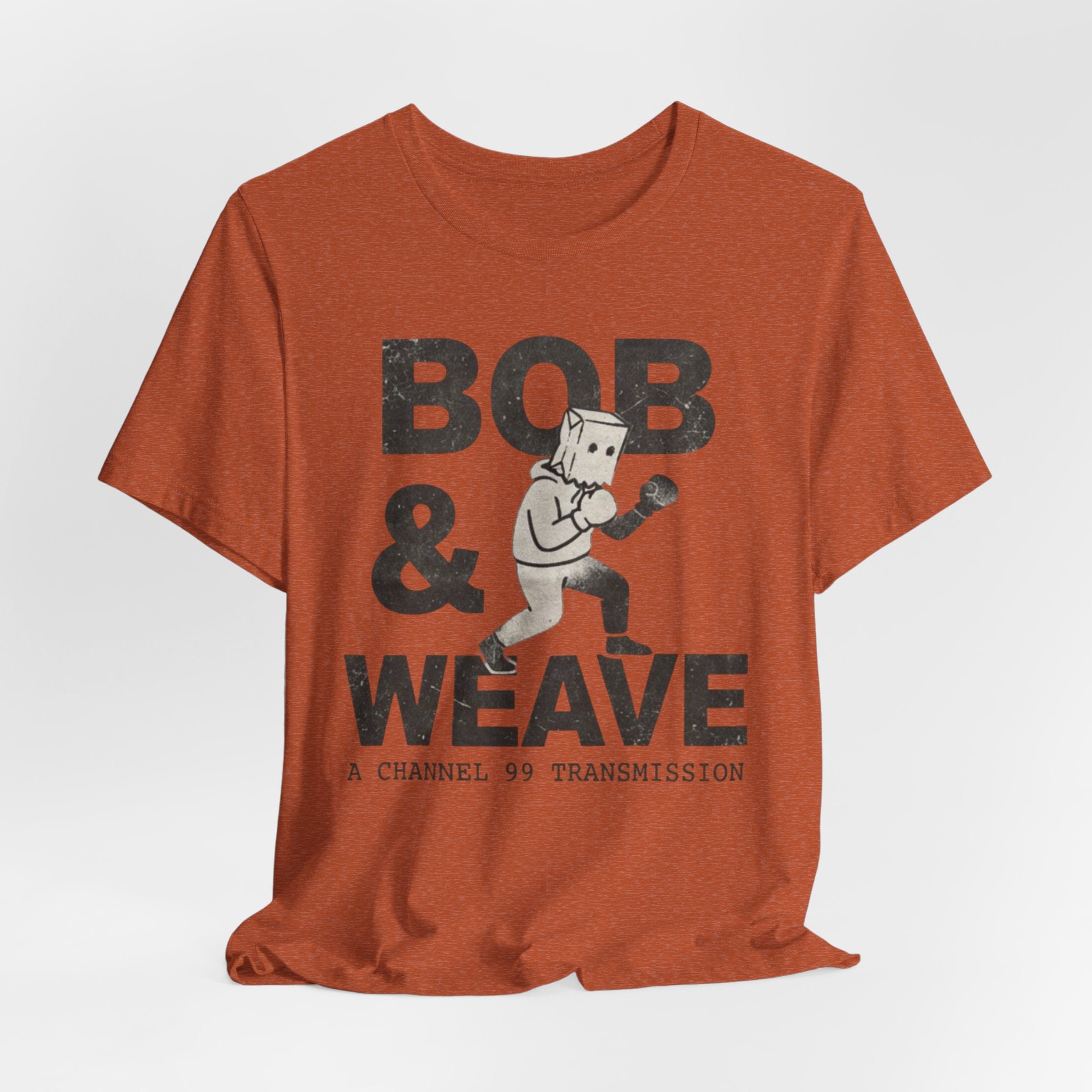 Bob & Weave T-Shirt | Boxing Jeet Kune Do T-Shirt | Bob Papadopolous Art