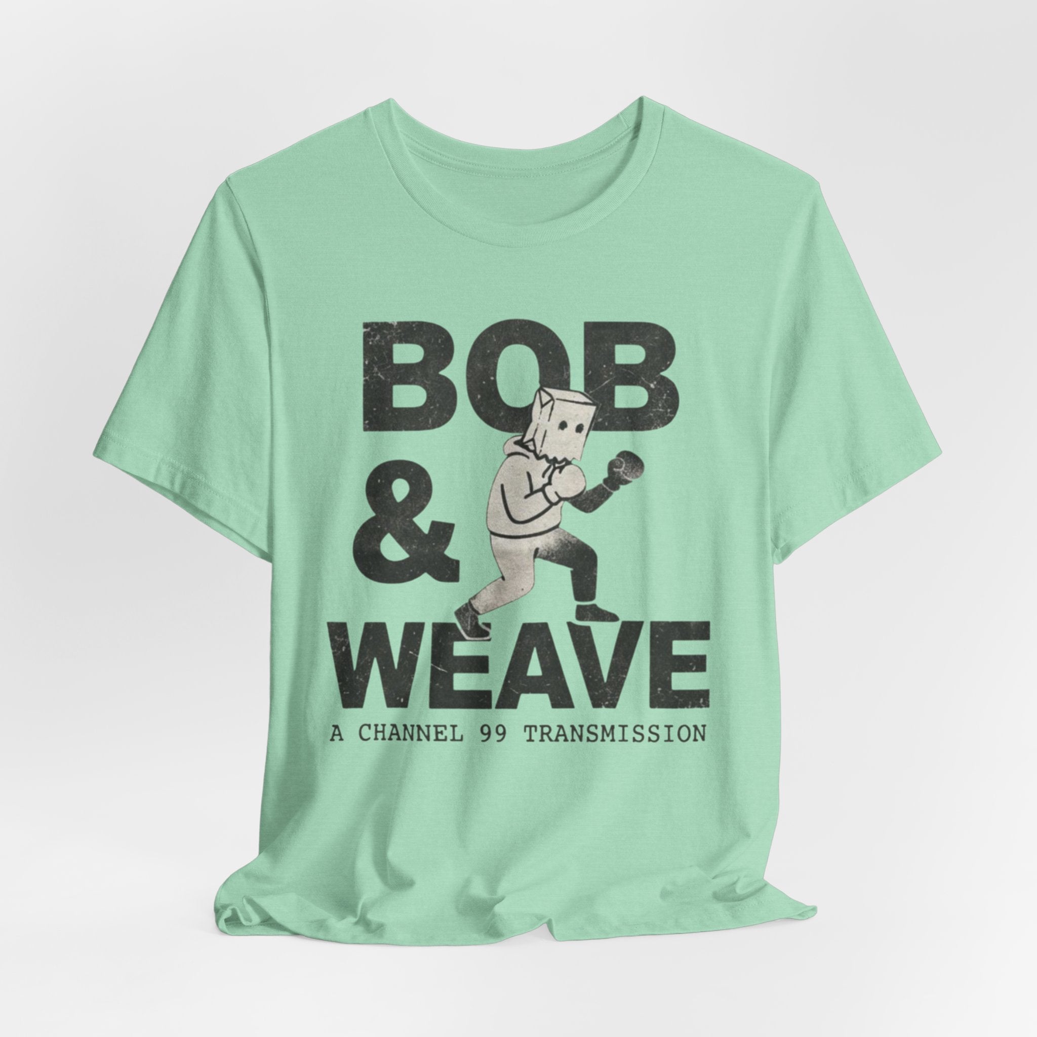 Bob & Weave T-Shirt | Boxing Jeet Kune Do T-Shirt | Bob Papadopolous Art