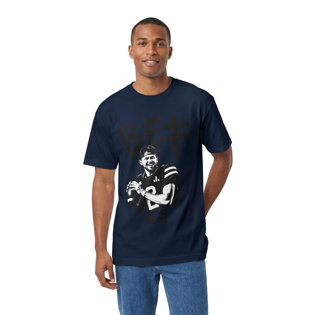 BET Gambling Quarterback Graphic Tee | Football Pop Art