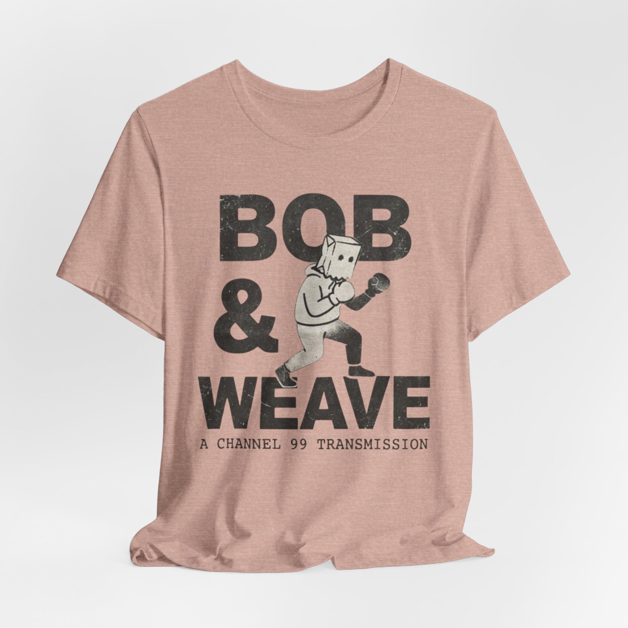 Bob & Weave T-Shirt | Boxing Jeet Kune Do T-Shirt | Bob Papadopolous Art