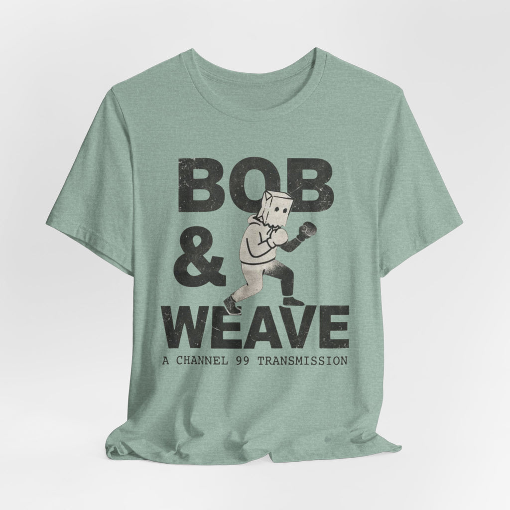 Bob & Weave T-Shirt | Boxing Jeet Kune Do T-Shirt | Bob Papadopolous Art