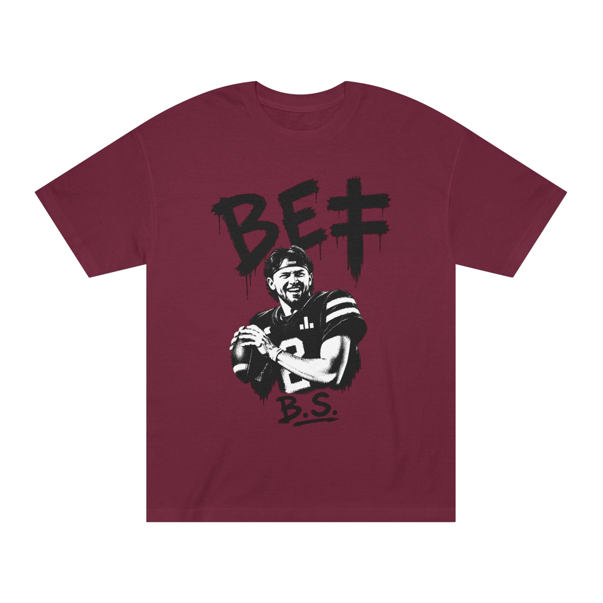 BET Gambling Quarterback Graphic Tee | Football Pop Art