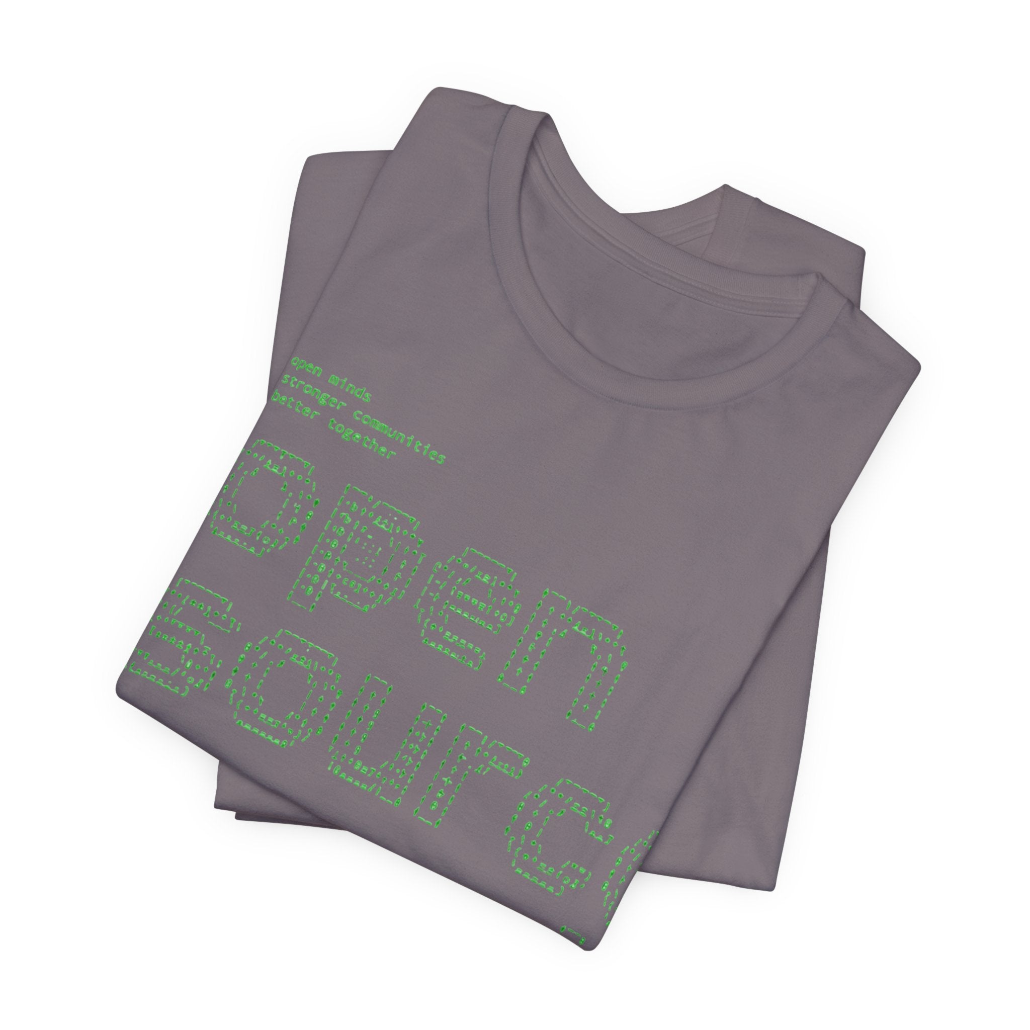 Open Source Co-ed T-Shirt | Programming ASCII Art Tee