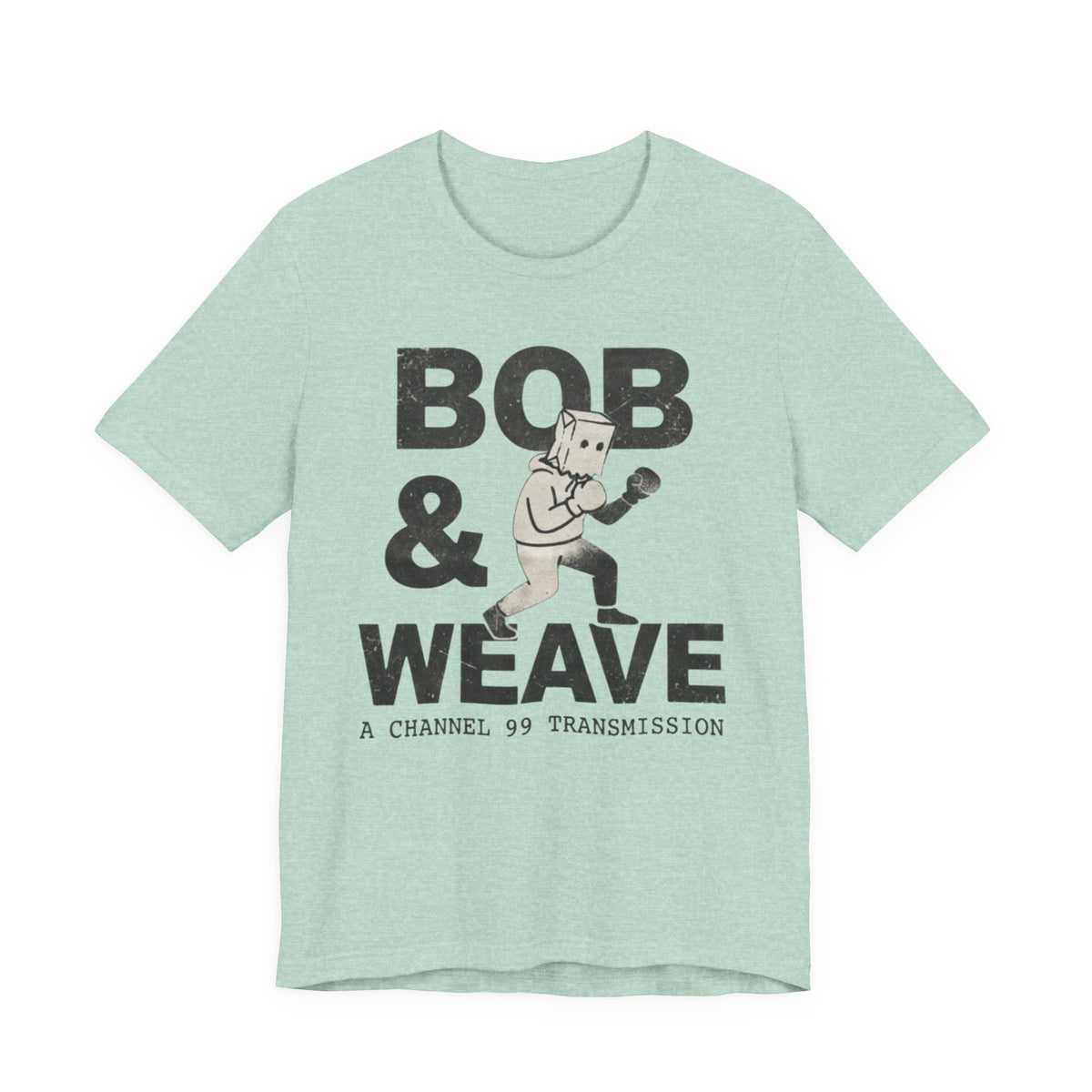 Bob & Weave T-Shirt | Boxing Jeet Kune Do T-Shirt | Bob Papadopoulos Art