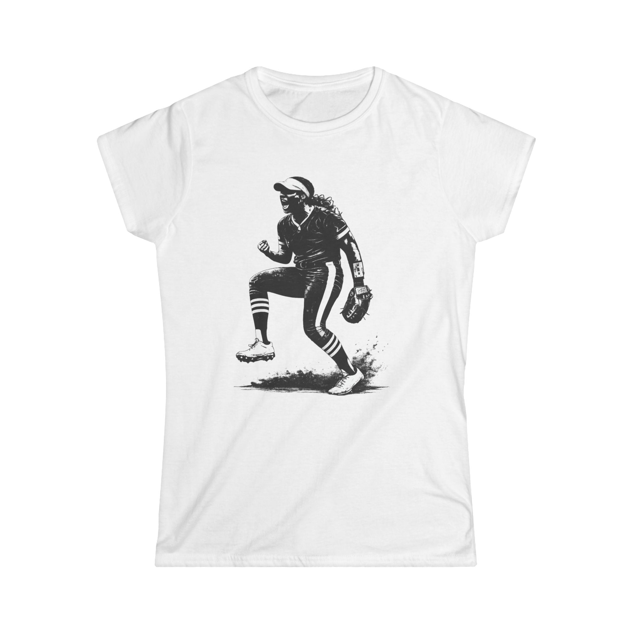 Stomp Softball Graphic T-Shirt | Nijaree Canady Shirt
