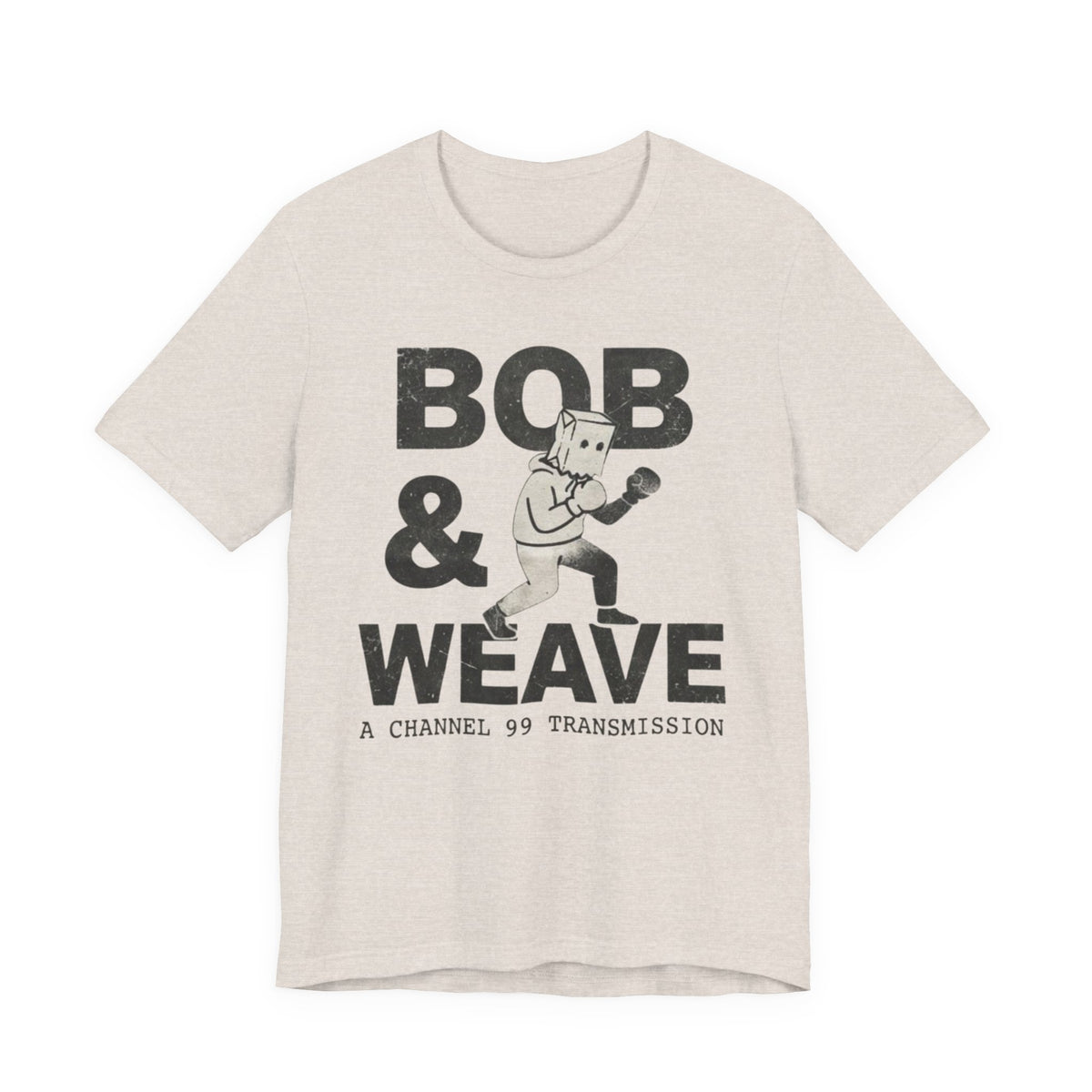 Bob & Weave T-Shirt | Boxing Jeet Kune Do T-Shirt | Bob Papadopoulos Art