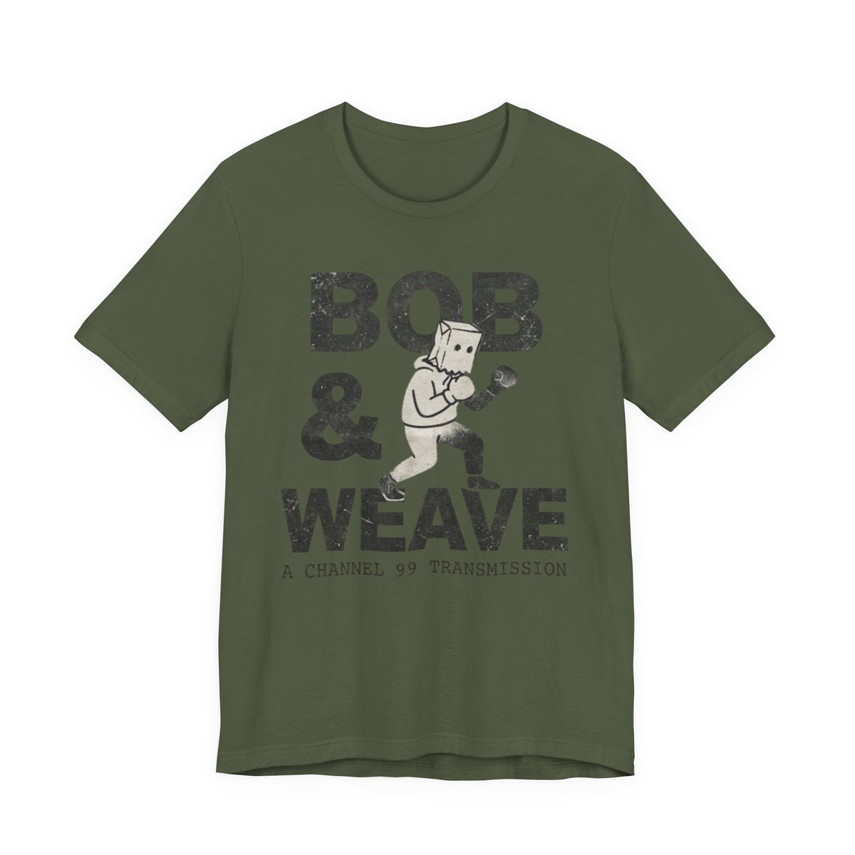 Bob & Weave T-Shirt | Boxing Jeet Kune Do T-Shirt | Bob Papadopoulos Art