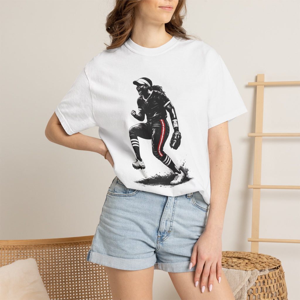 STOMP Graphic T-shirt | NC Softball Pitcher T-shirt