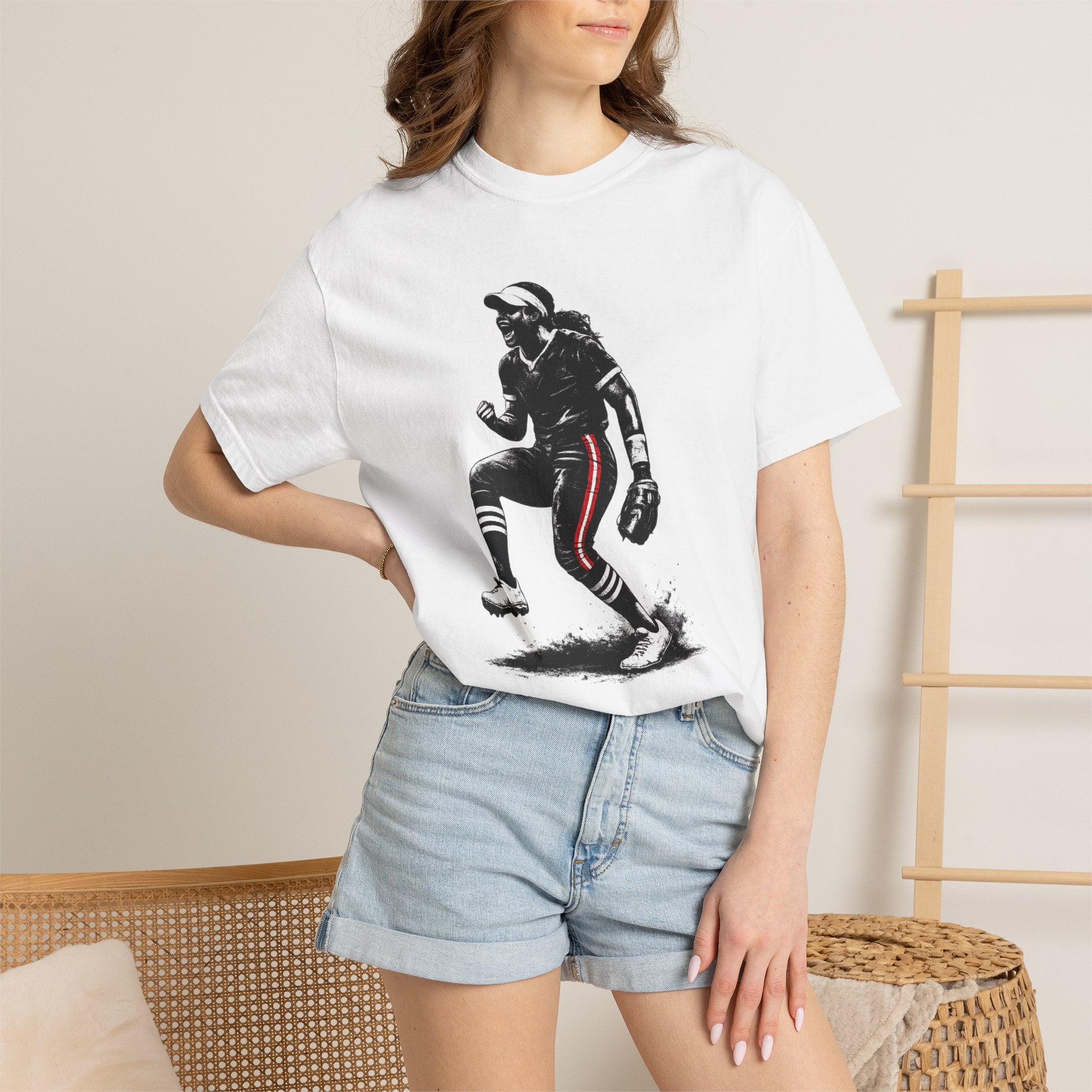 STOMP Graphic T-shirt | NC Softball Pitcher T-shirt