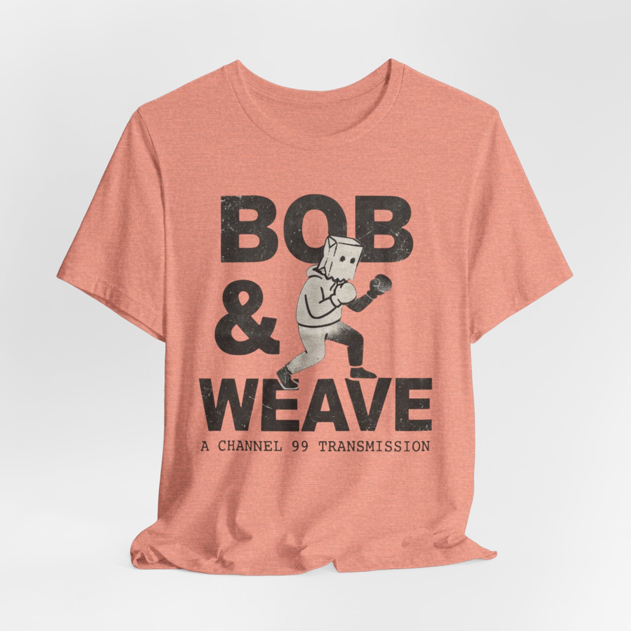 Bob & Weave T-Shirt | Boxing Jeet Kune Do T-Shirt | Bob Papadopolous Art