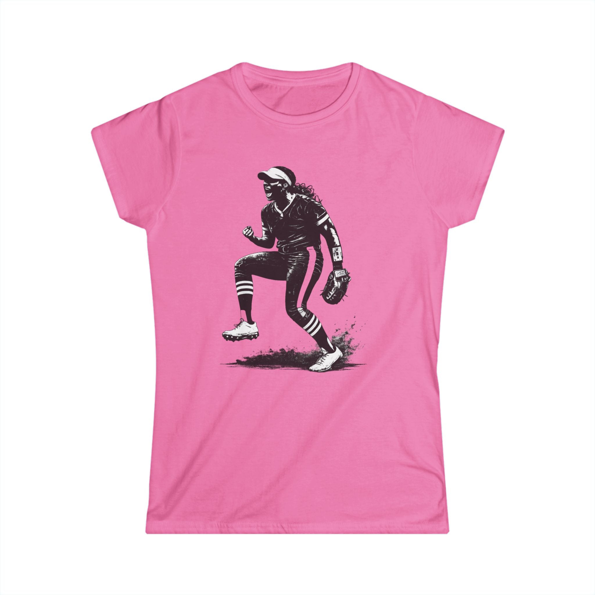 Stomp Softball Graphic T-Shirt | Nijaree Canady Shirt