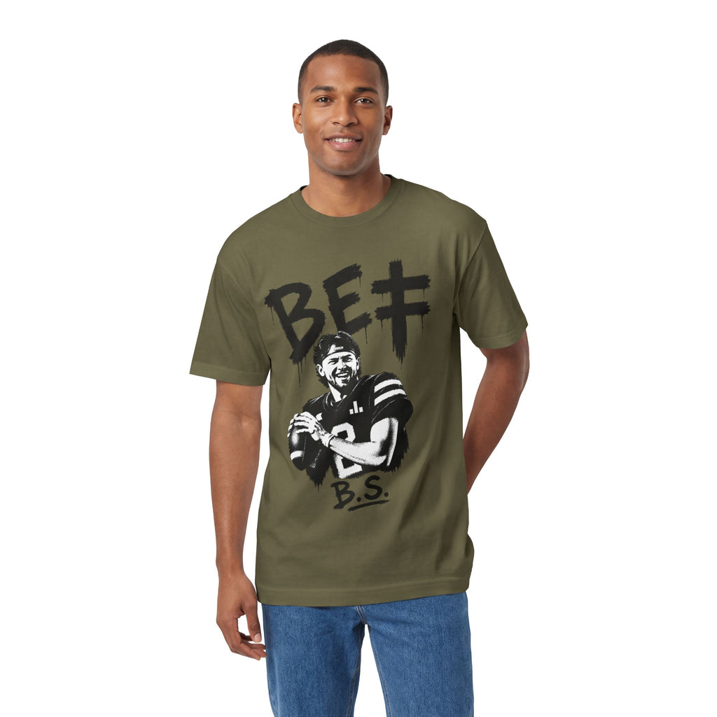 BET Gambling Quarterback Graphic Tee | Football Pop Art