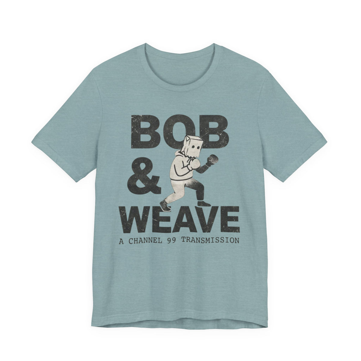 Bob & Weave T-Shirt | Boxing Jeet Kune Do T-Shirt | Bob Papadopoulos Art