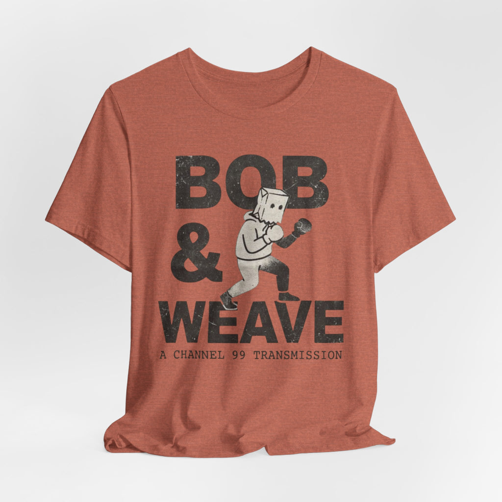 Bob & Weave T-Shirt | Boxing Jeet Kune Do T-Shirt | Bob Papadopolous Art