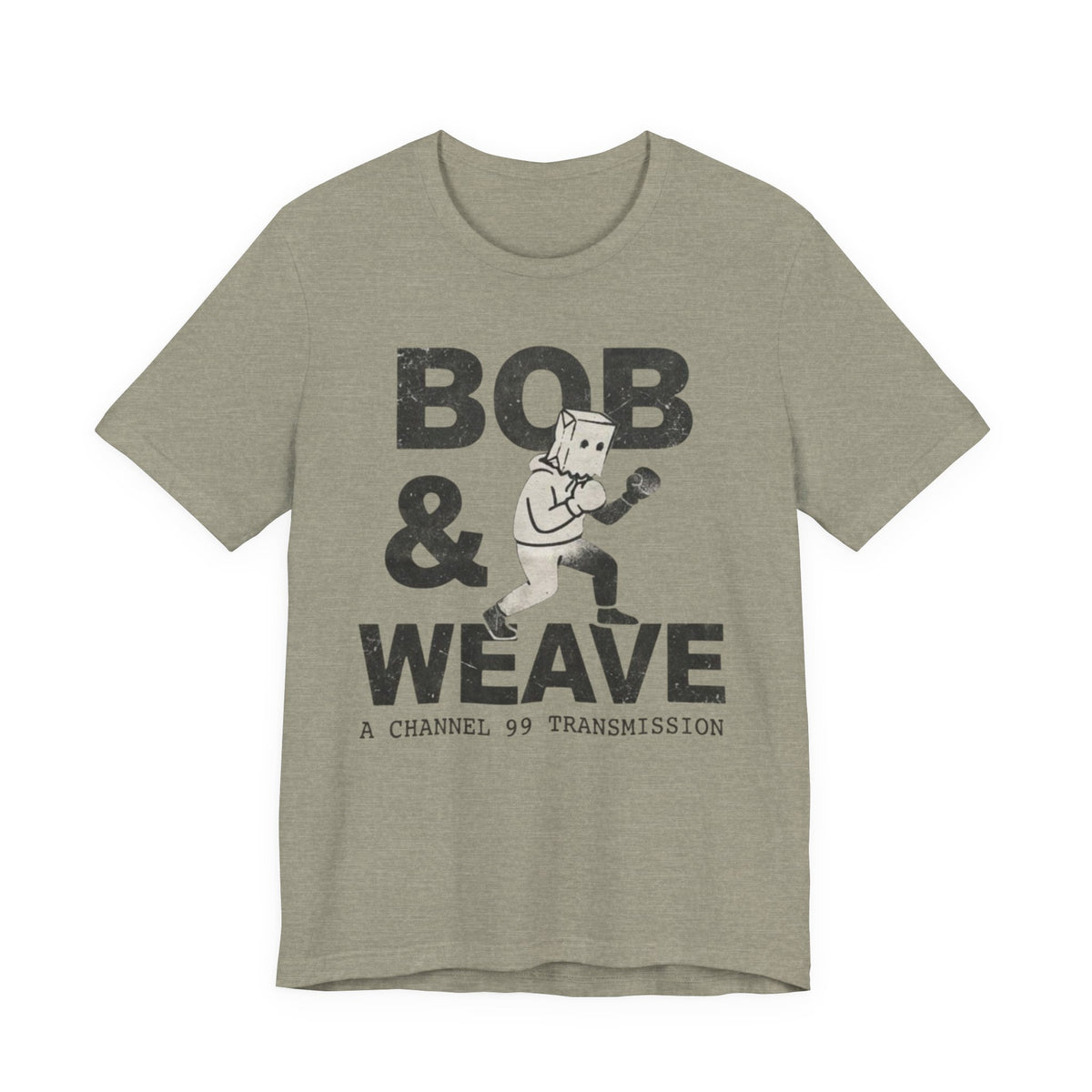 Bob & Weave T-Shirt | Boxing Jeet Kune Do T-Shirt | Bob Papadopoulos Art