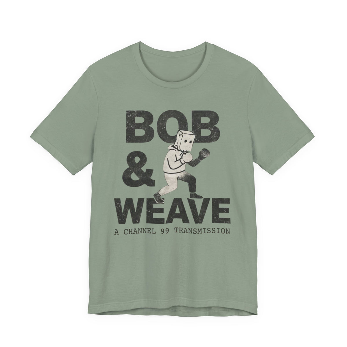 Bob & Weave T-Shirt | Boxing Jeet Kune Do T-Shirt | Bob Papadopoulos Art