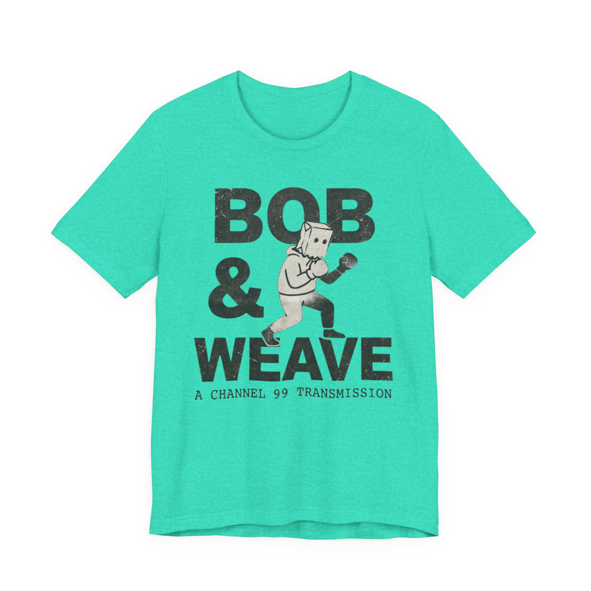 Bob & Weave T-Shirt | Boxing Jeet Kune Do T-Shirt | Bob Papadopoulos Art