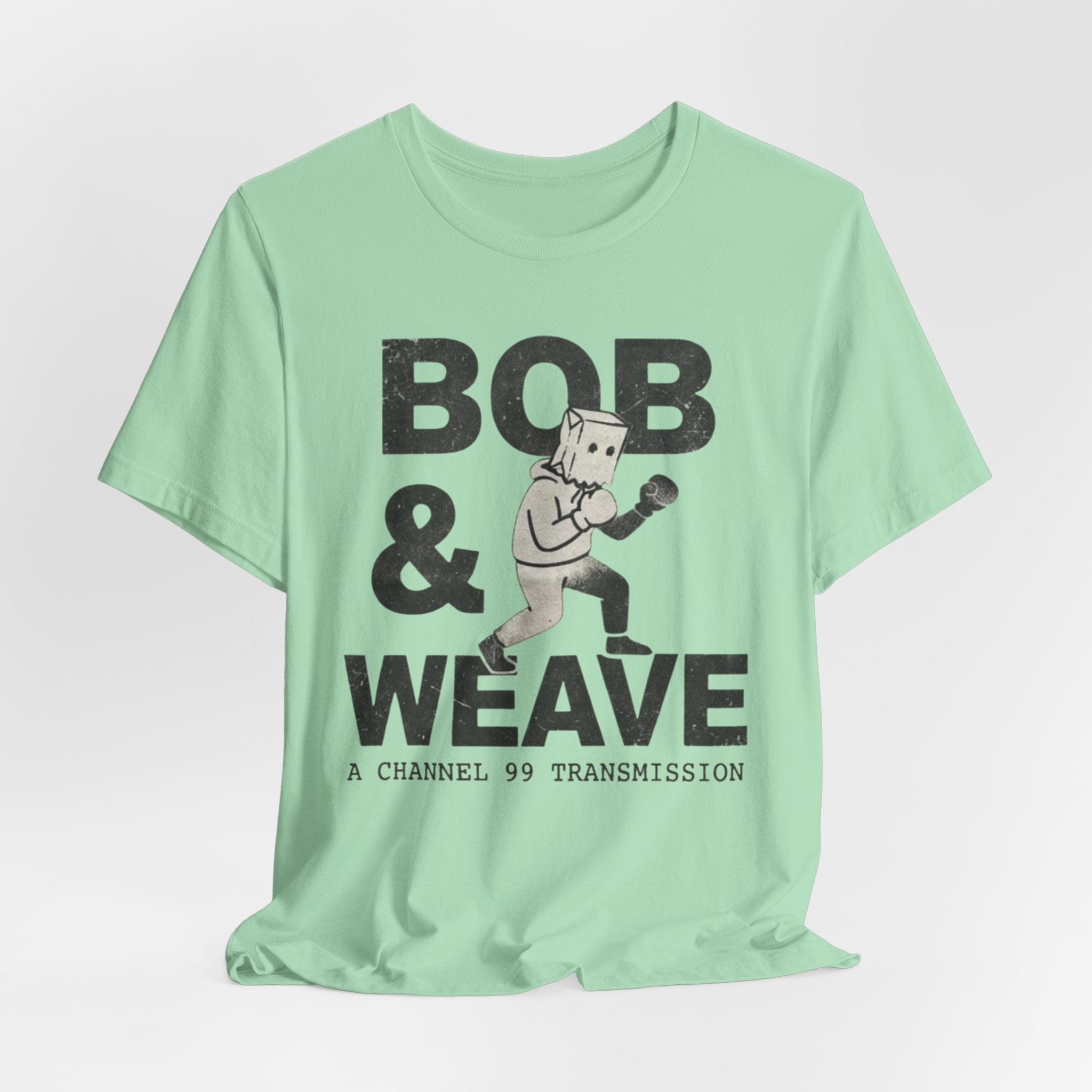 Bob & Weave T-Shirt | Boxing Jeet Kune Do T-Shirt | Bob Papadopolous Art