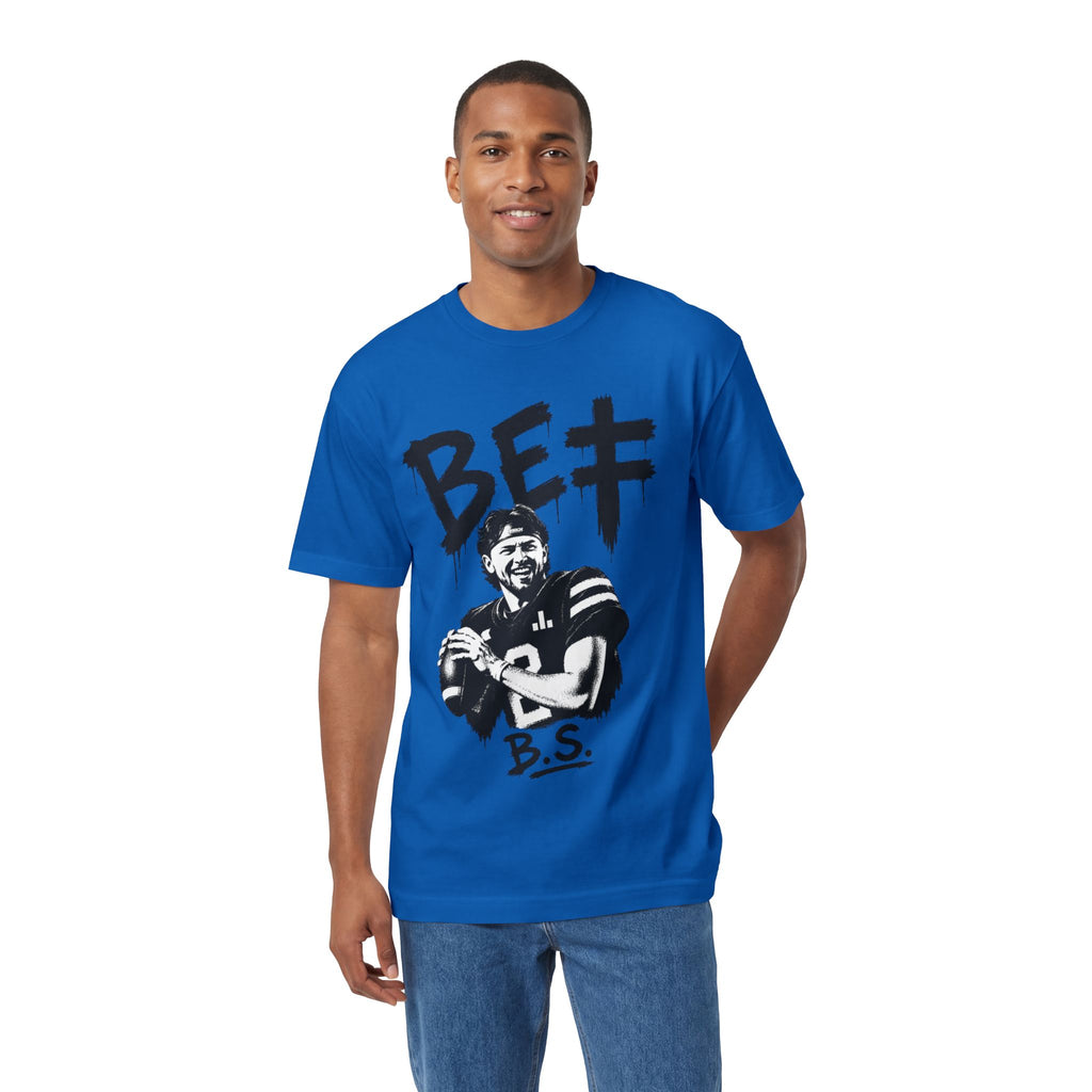 BET Gambling Quarterback Graphic Tee | Football Pop Art