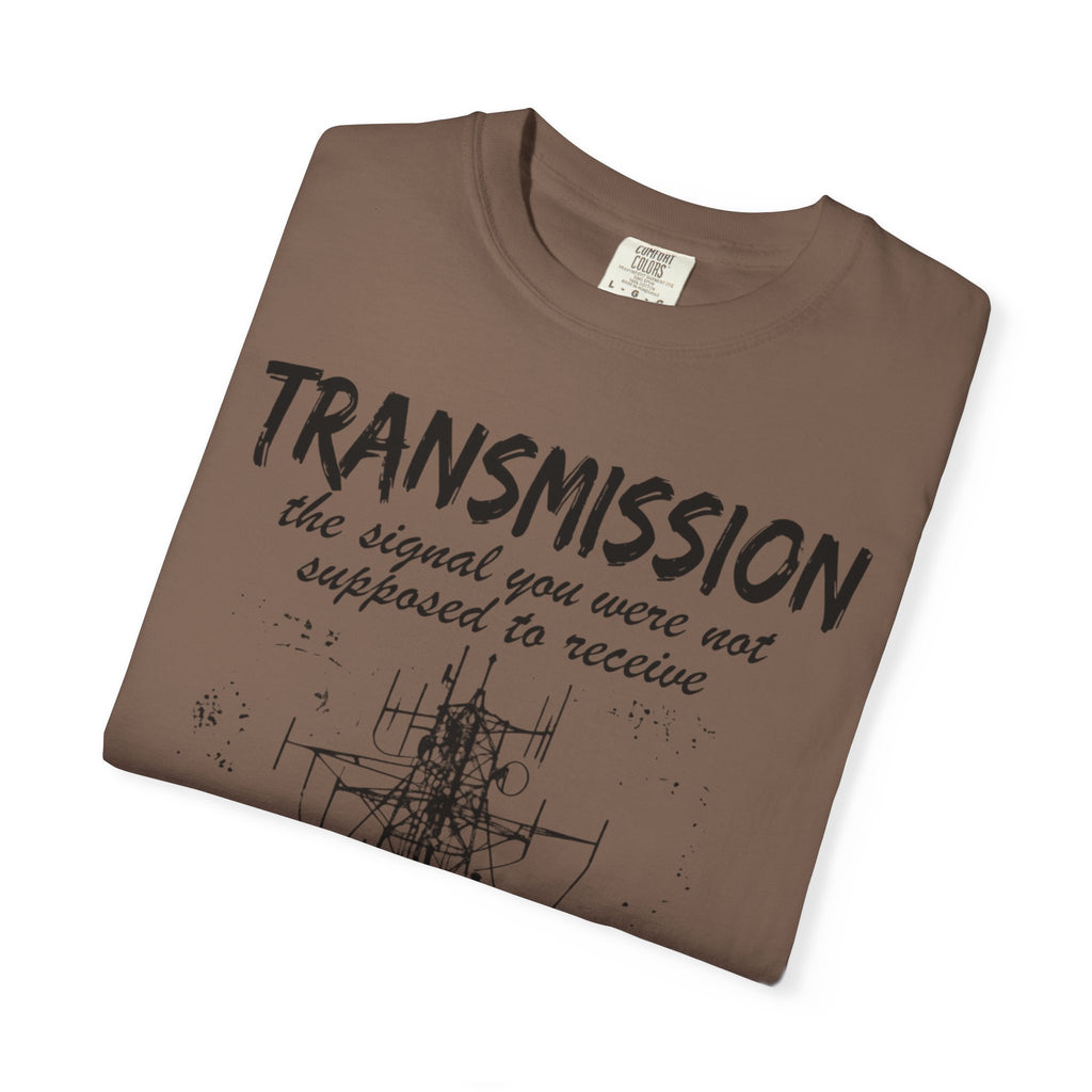 Transmission radio tower tee | Signal sketch graphic T-Shirt