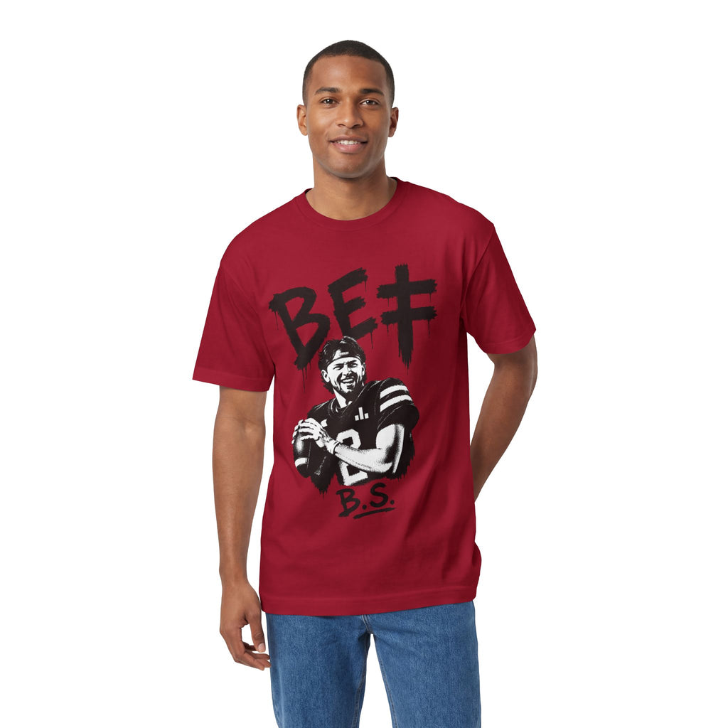 BET Gambling Quarterback Graphic Tee | Football Pop Art