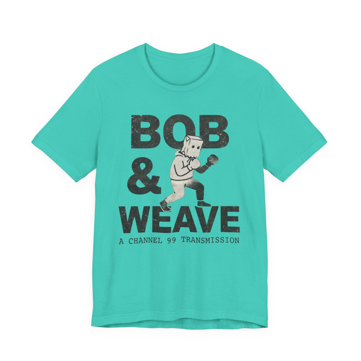 Bob & Weave T-Shirt | Boxing Jeet Kune Do T-Shirt | Bob Papadopoulos Art