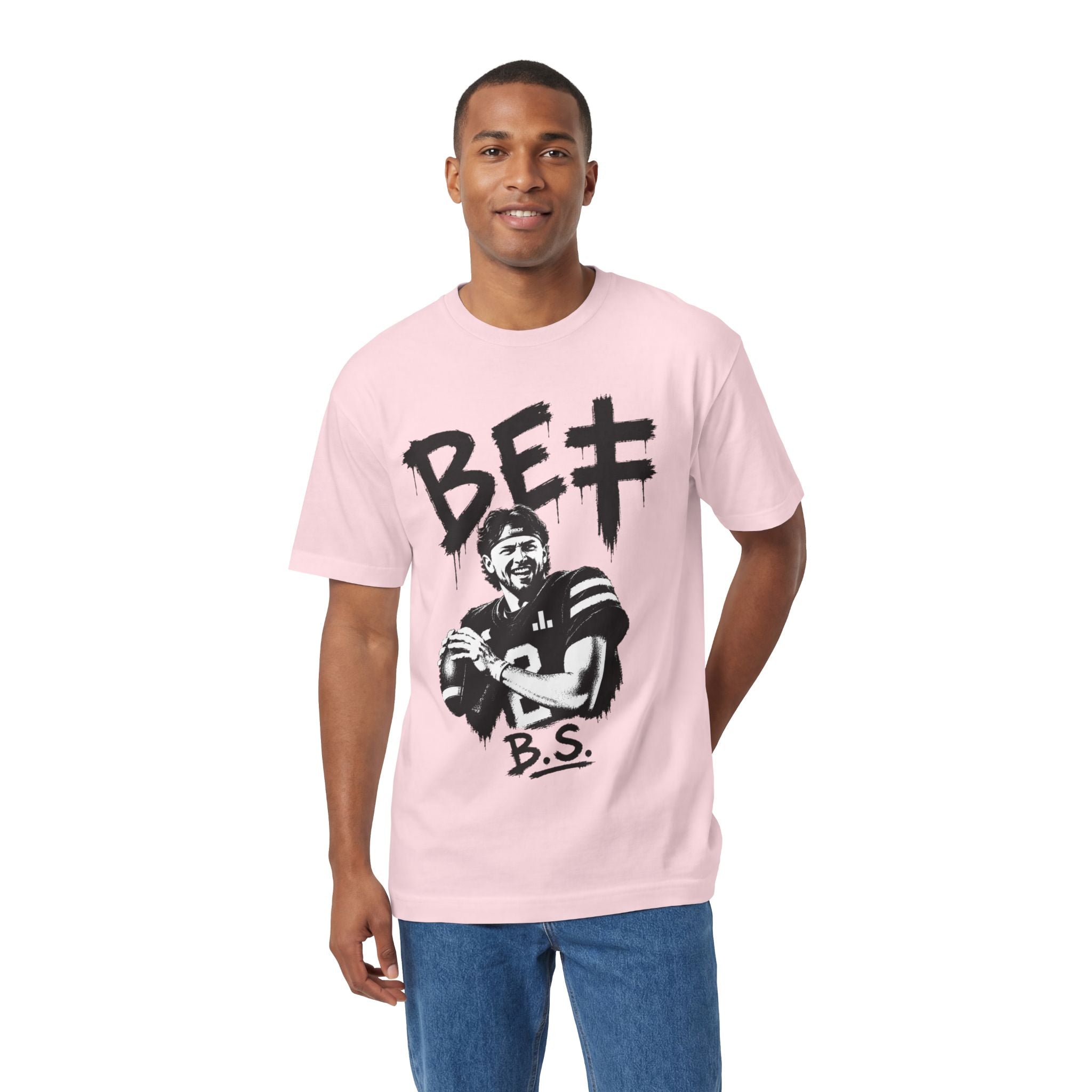 BET Gambling Quarterback Graphic Tee | Football Pop Art
