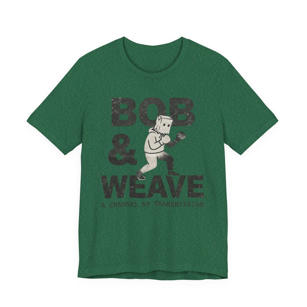 Bob & Weave T-Shirt | Boxing Jeet Kune Do T-Shirt | Bob Papadopoulos Art