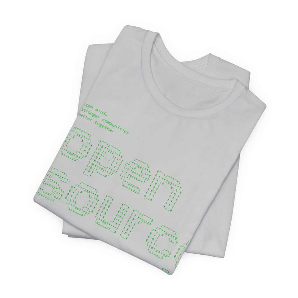 Open Source Co-ed T-Shirt | Programming ASCII Art Tee