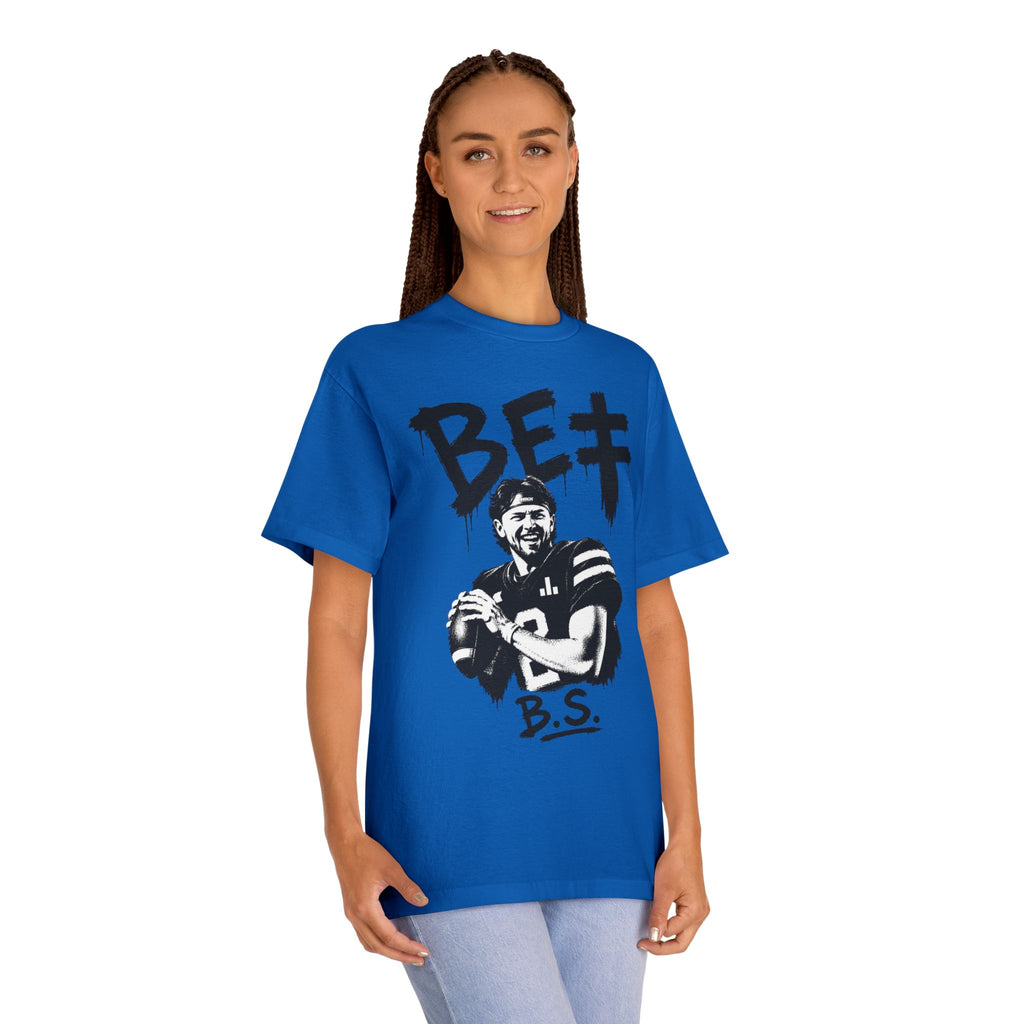 BET Gambling Quarterback Graphic Tee | Football Pop Art