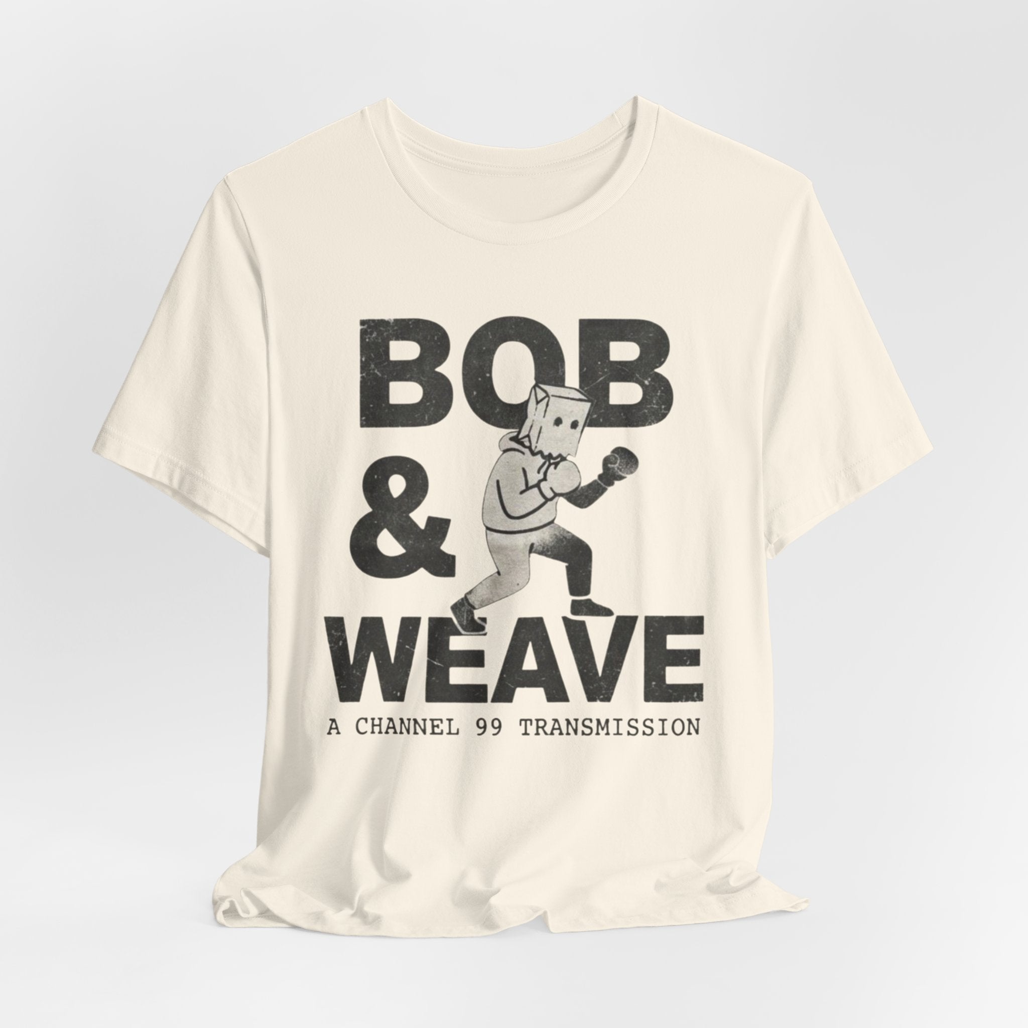 Bob & Weave T-Shirt | Boxing Jeet Kune Do T-Shirt | Bob Papadopolous Art