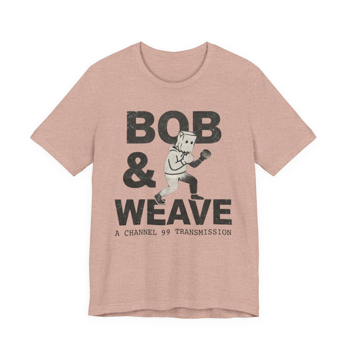 Bob & Weave T-Shirt | Boxing Jeet Kune Do T-Shirt | Bob Papadopoulos Art