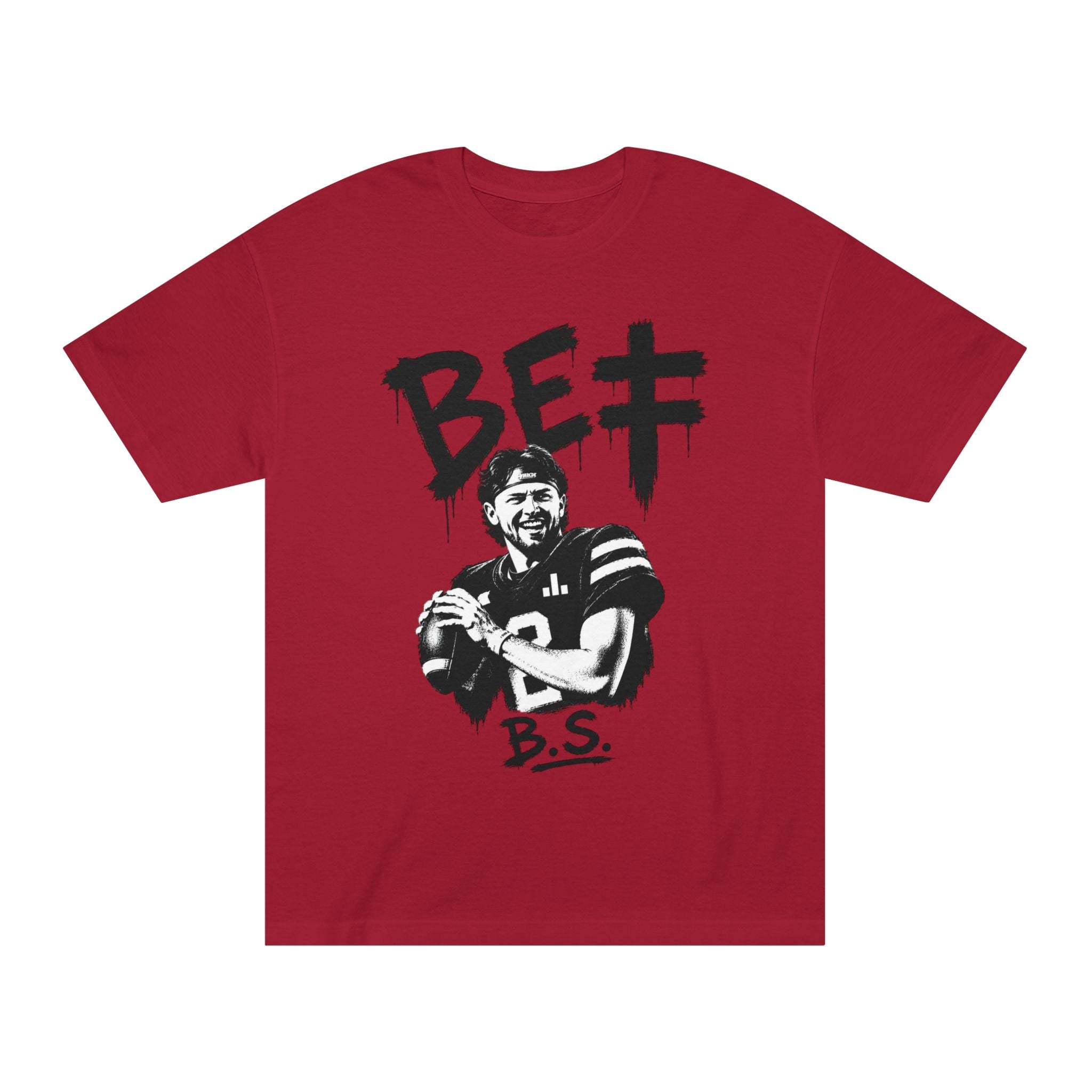 BET Gambling Quarterback Graphic Tee | Football Pop Art