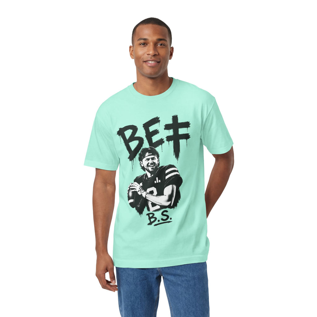 BET Gambling Quarterback Graphic Tee | Football Pop Art