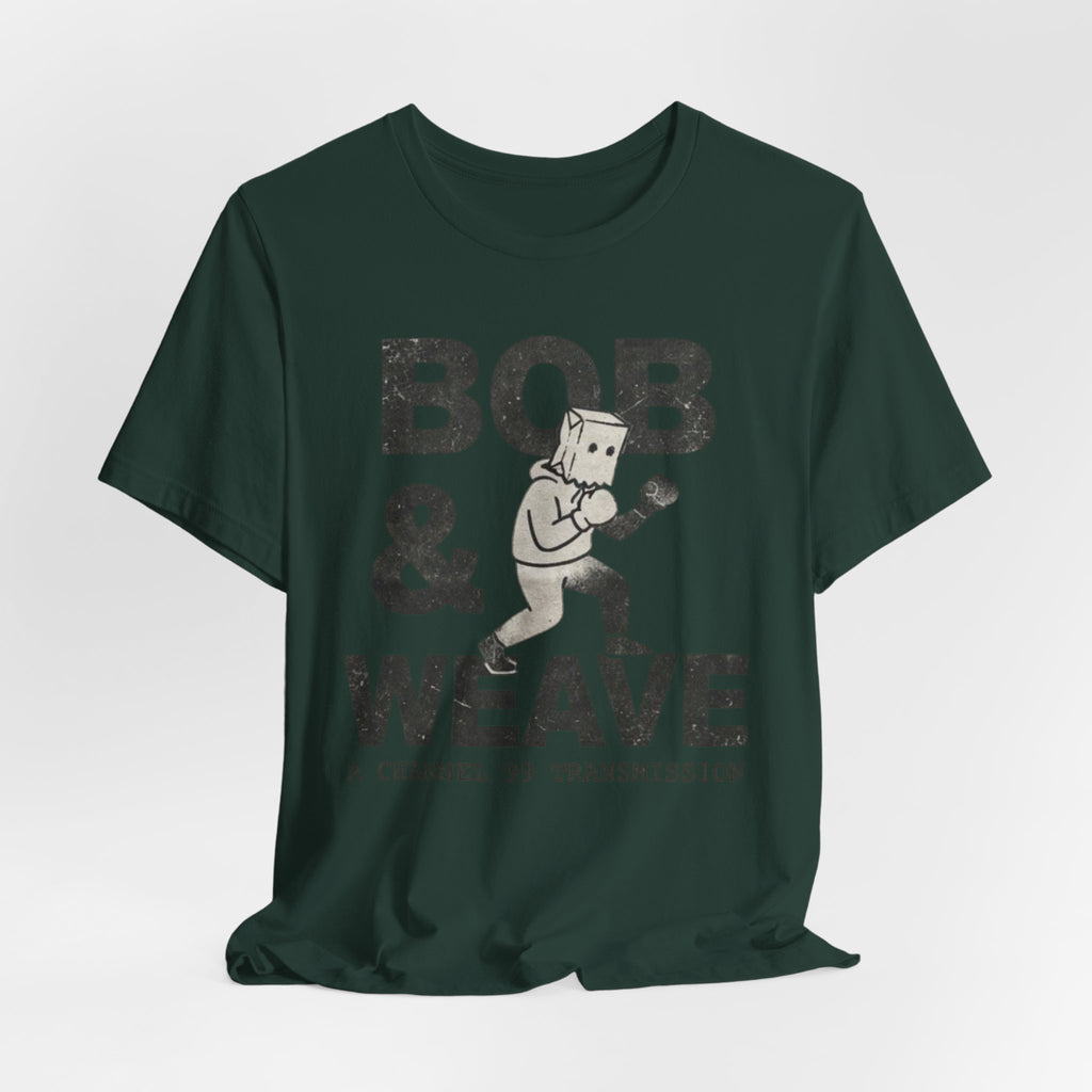 Bob & Weave T-Shirt | Boxing Jeet Kune Do T-Shirt | Bob Papadopolous Art