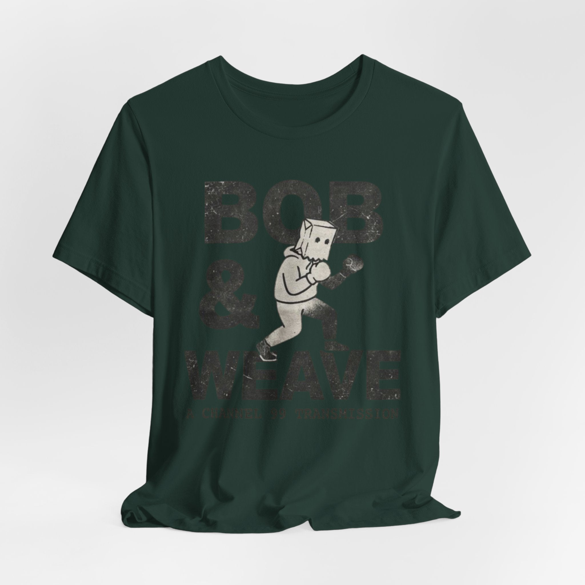 Bob & Weave T-Shirt | Boxing Jeet Kune Do T-Shirt | Bob Papadopolous Art