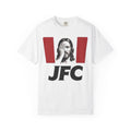 Jesus Facepalm T-Shirt | JFC Graphic Tee, Satirical Religious Design