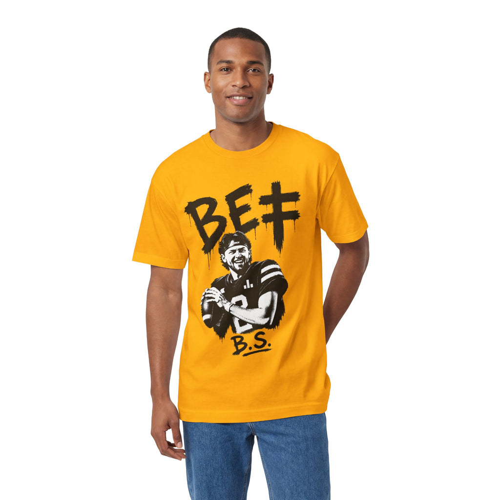 BET Gambling Quarterback Graphic Tee | Football Pop Art