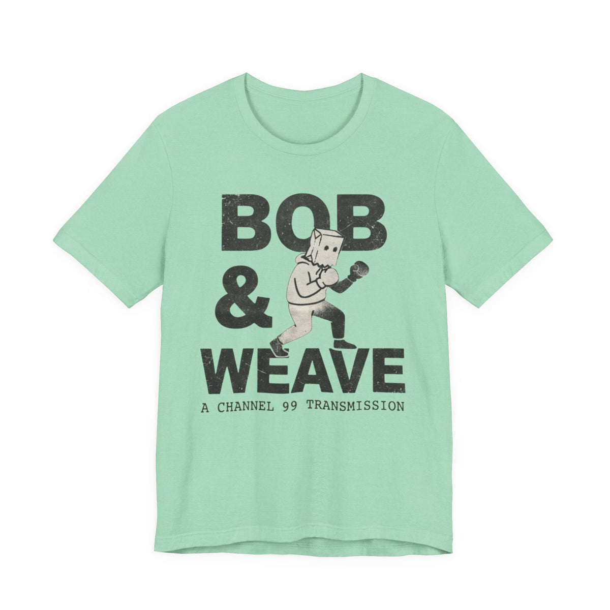 Bob & Weave T-Shirt | Boxing Jeet Kune Do T-Shirt | Bob Papadopoulos Art
