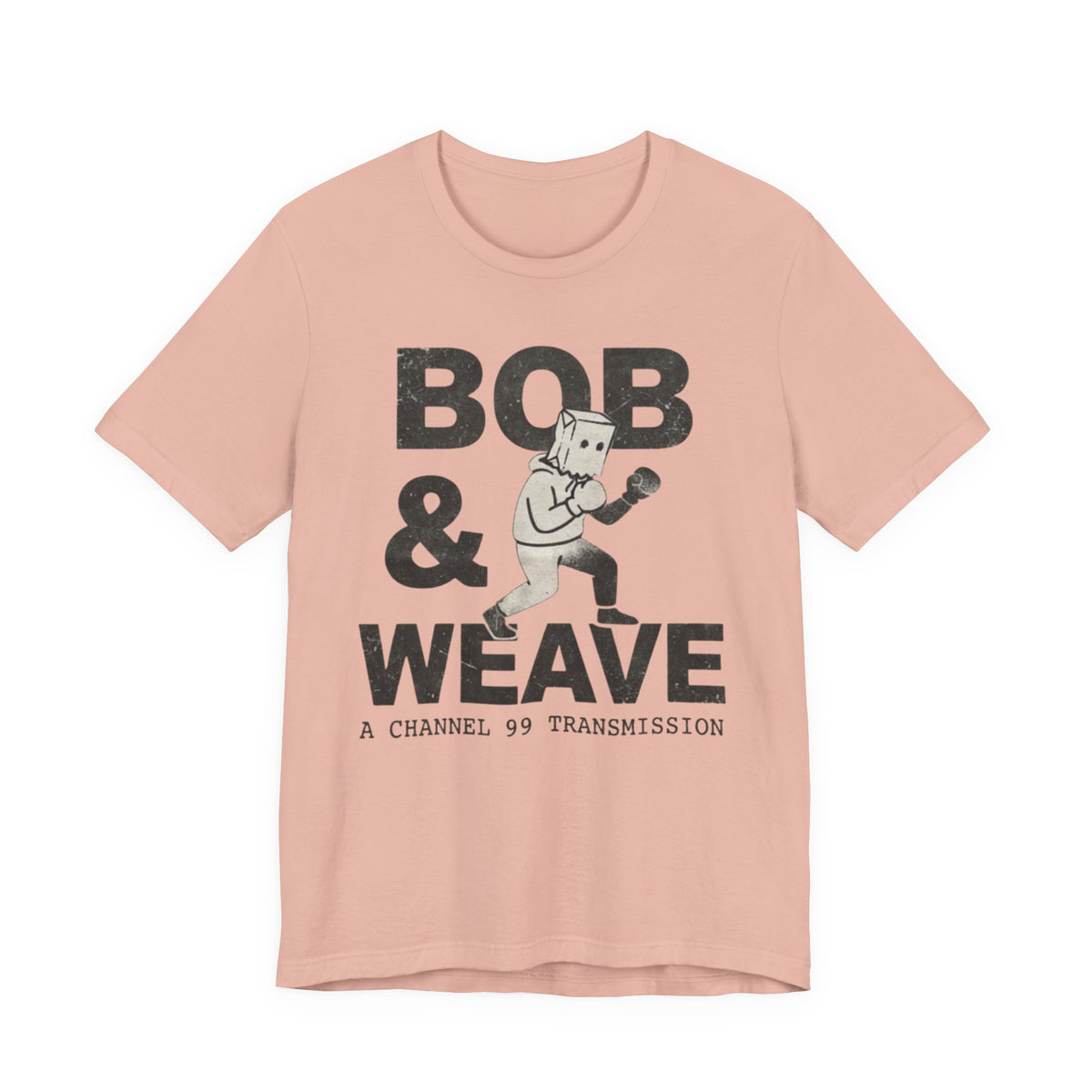 Bob & Weave T-Shirt | Boxing Jeet Kune Do T-Shirt | Bob Papadopoulos Art