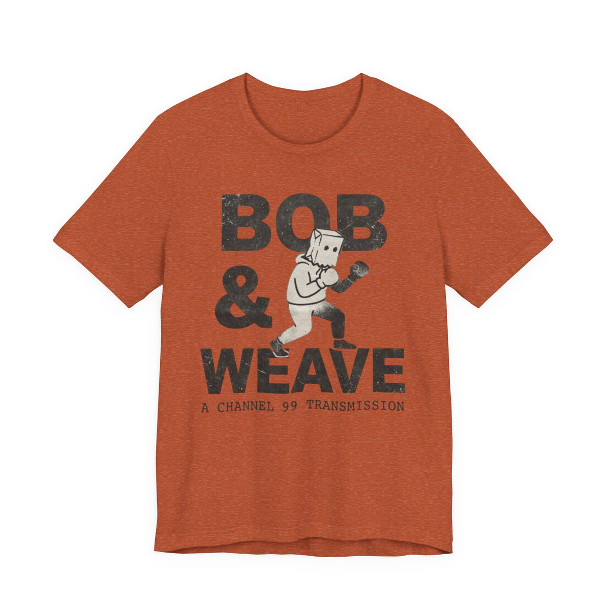 Bob & Weave T-Shirt | Boxing Jeet Kune Do T-Shirt | Bob Papadopoulos Art