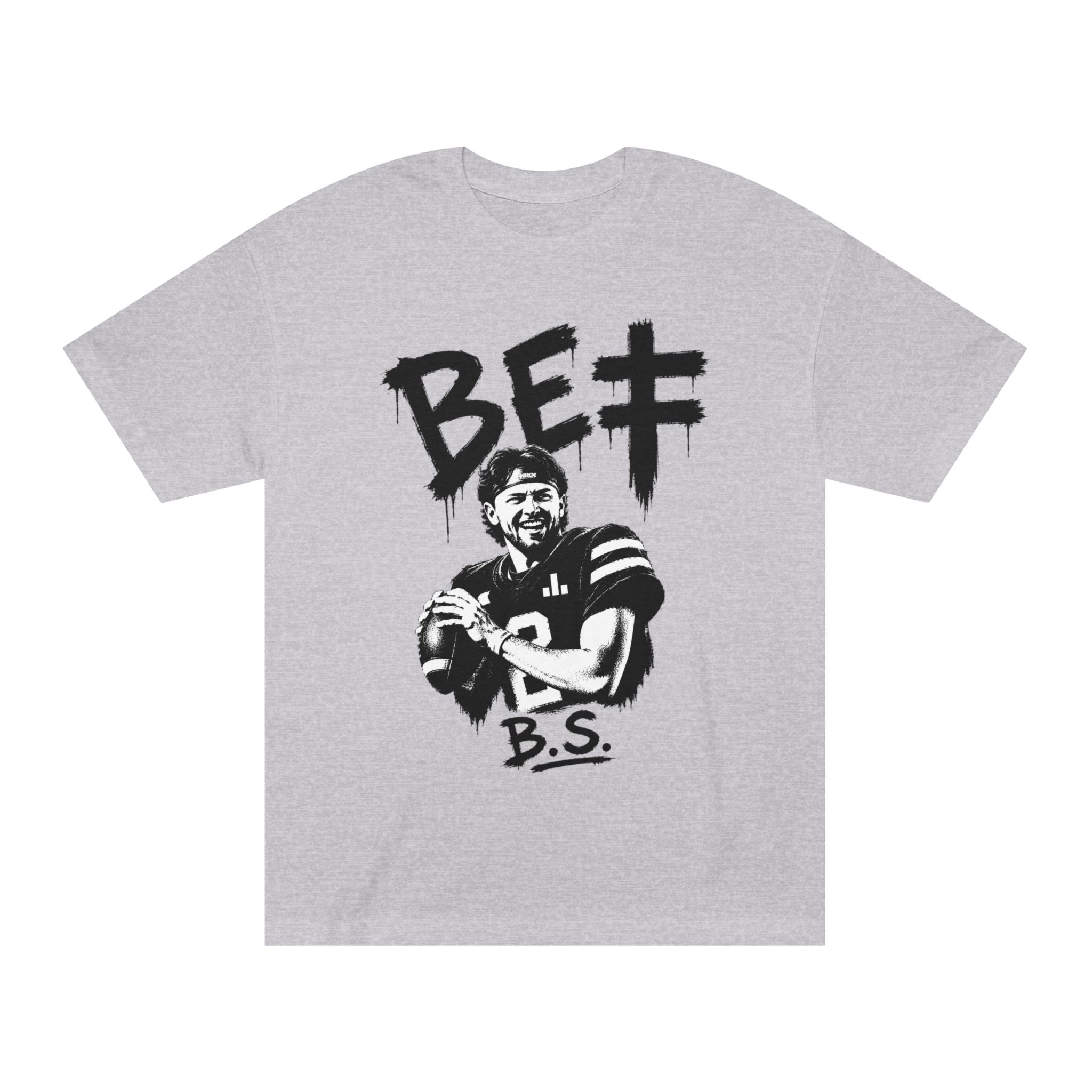 BET Gambling Quarterback Graphic Tee | Football Pop Art