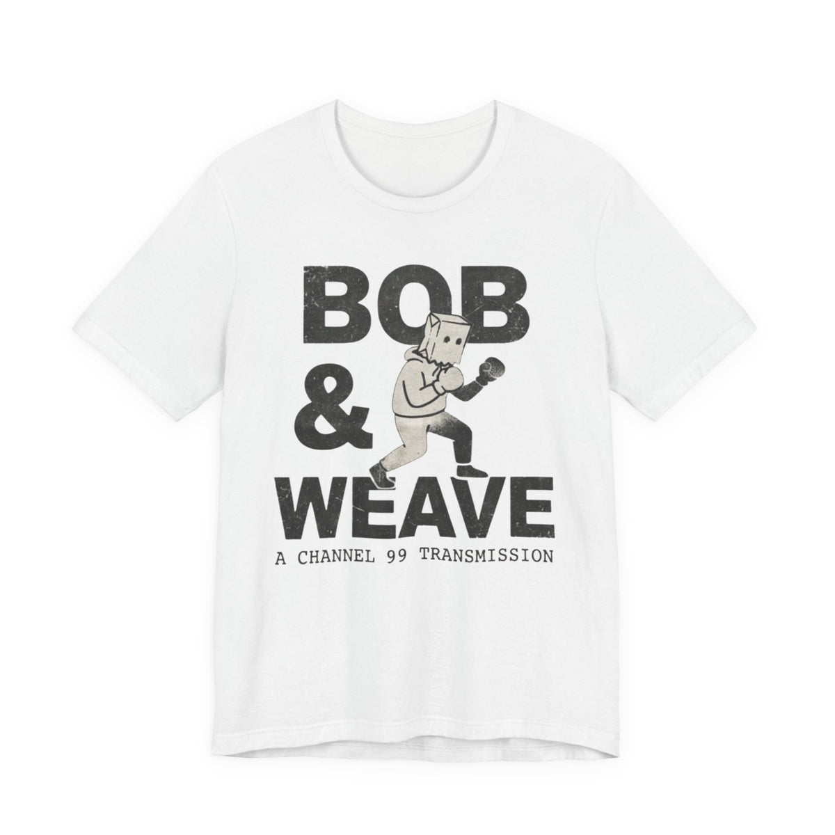 Bob & Weave T-Shirt | Boxing Jeet Kune Do T-Shirt | Bob Papadopoulos Art