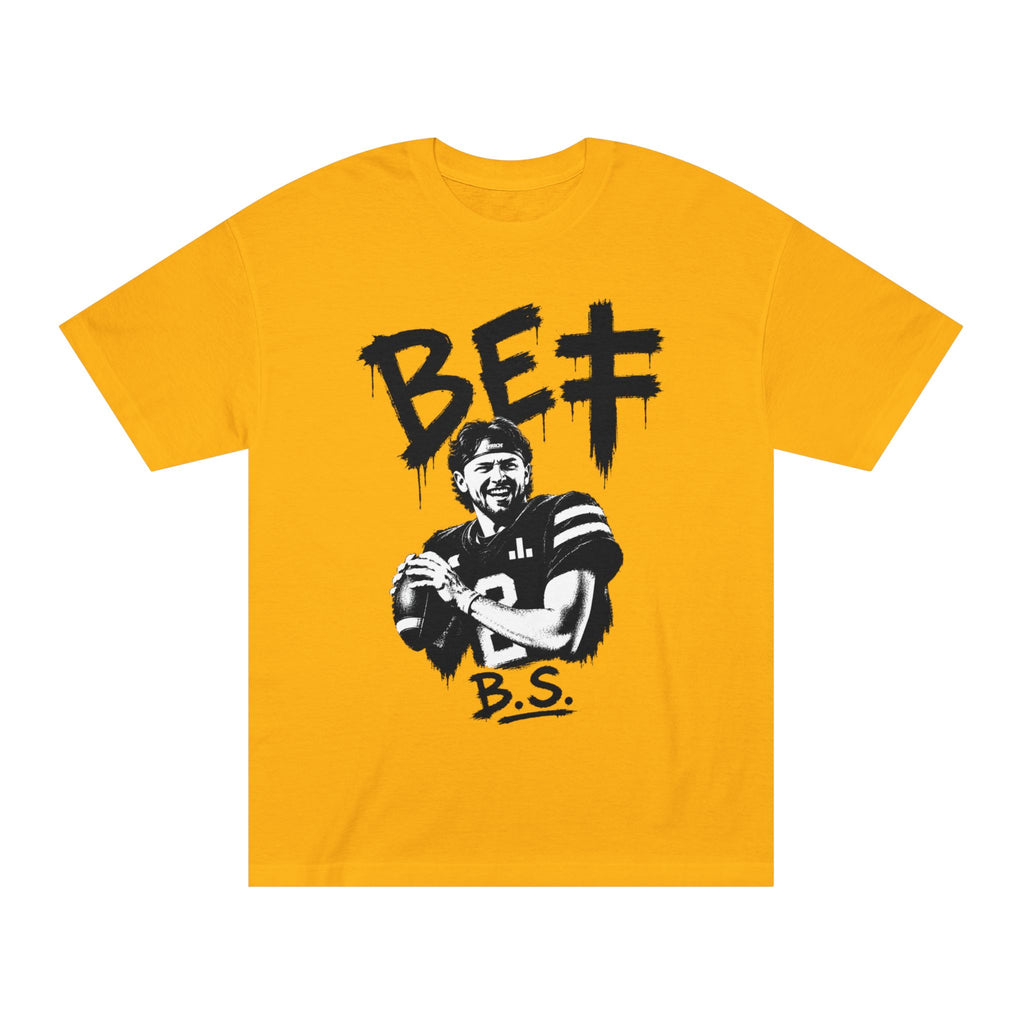 BET Gambling Quarterback Graphic Tee | Football Pop Art