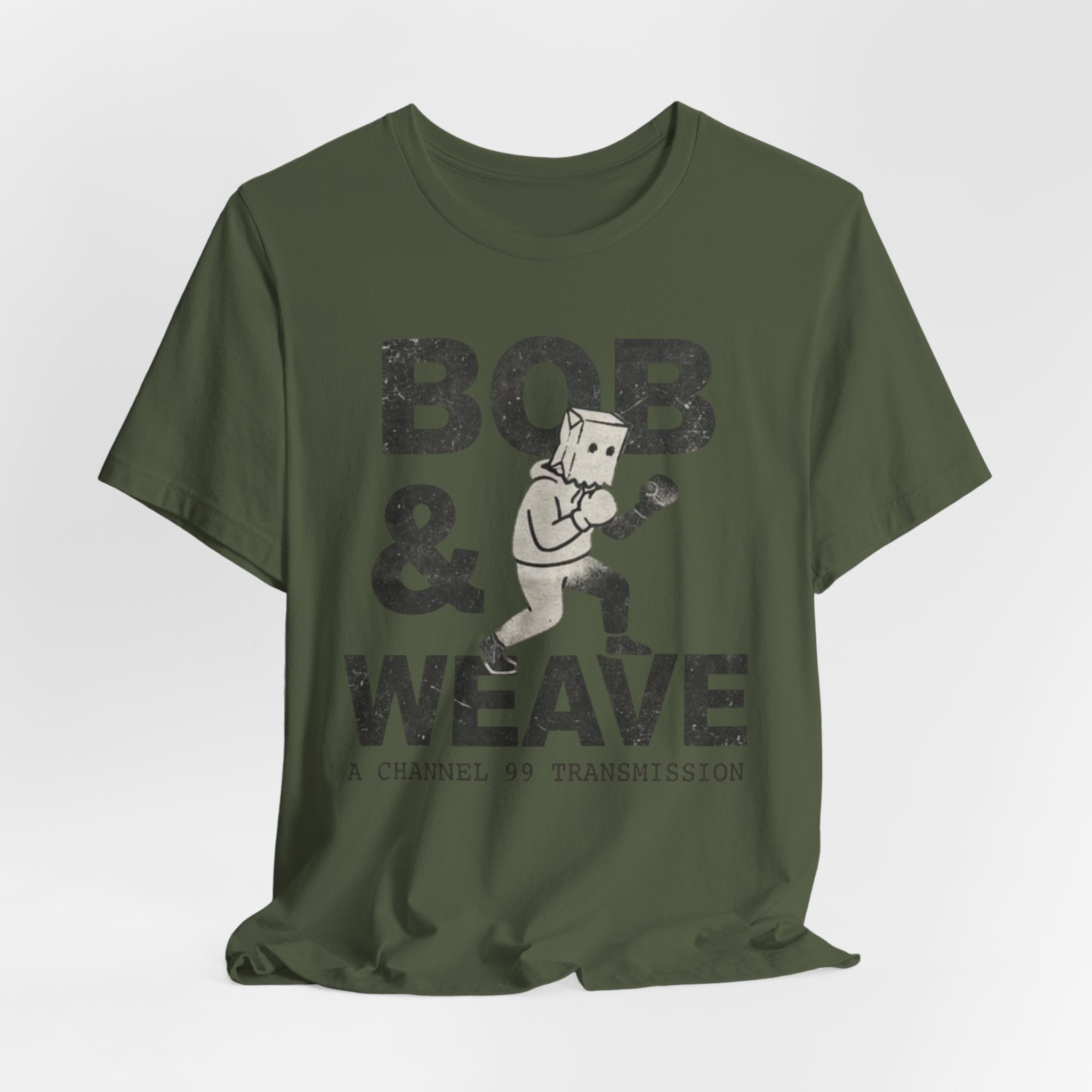 Bob & Weave T-Shirt | Boxing Jeet Kune Do T-Shirt | Bob Papadopolous Art