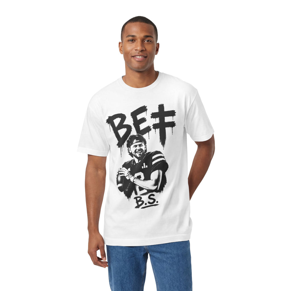 Gambling Quarterback Tee | Sports Football Pop Art