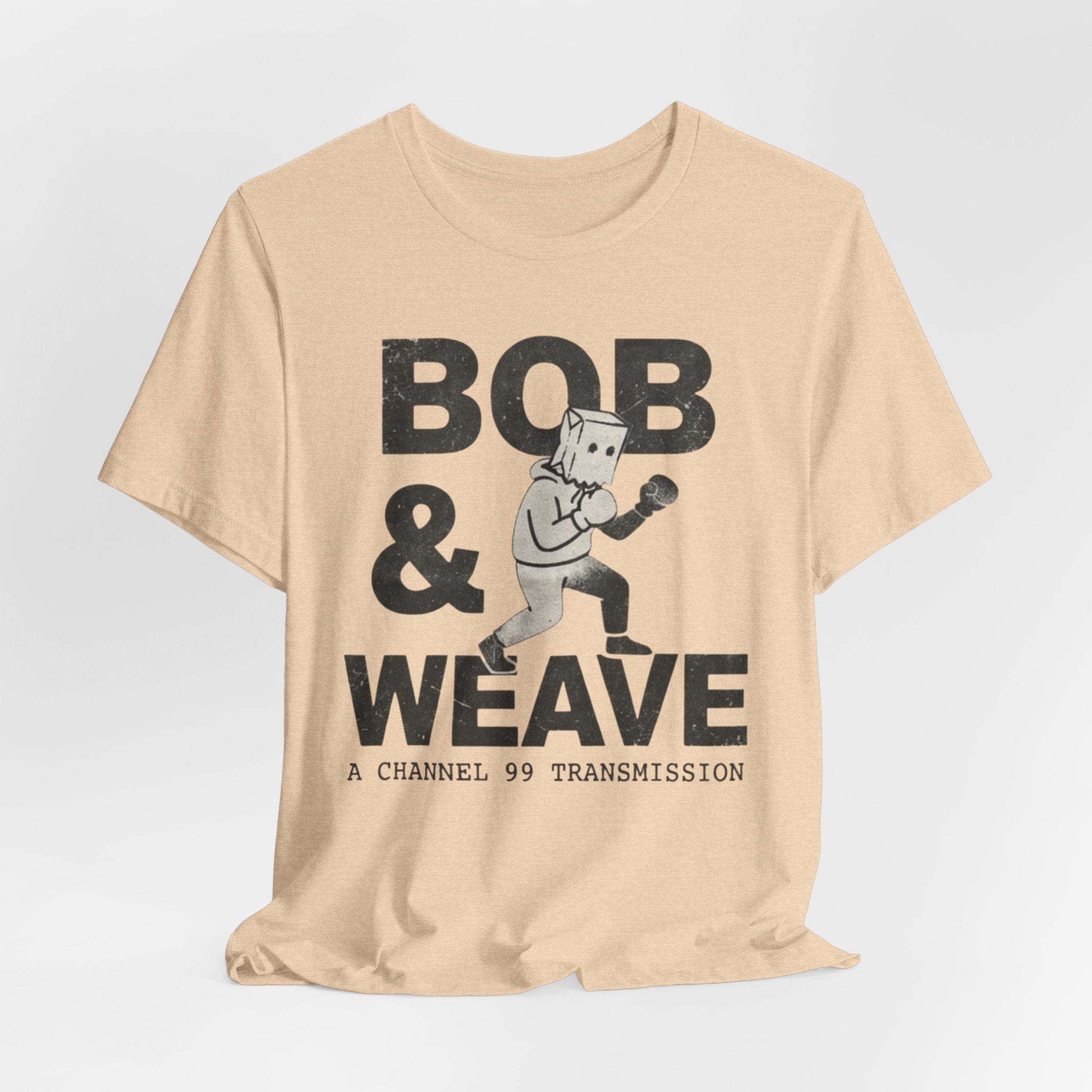 Bob & Weave T-Shirt | Boxing Jeet Kune Do T-Shirt | Bob Papadopolous Art